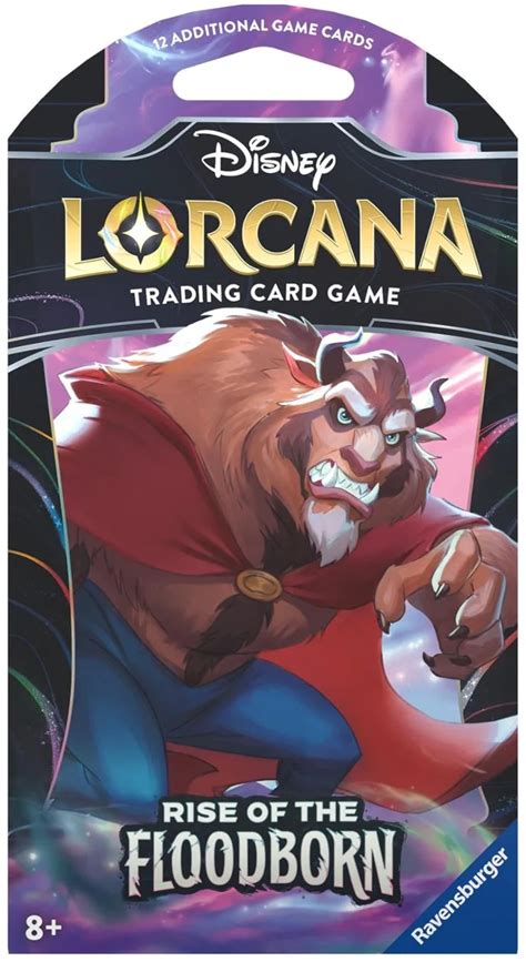 Disney Lorcana Rise Of The Floodborn Sleeved Booster Pack Rise Of