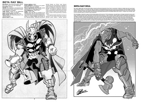 Marveltober 04 Beta Ray Bill By Luisbajocollados On Deviantart