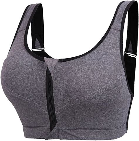 Beepeak Reggiseno Sportivo Da Donna Con Supporto Alto Modello A Push