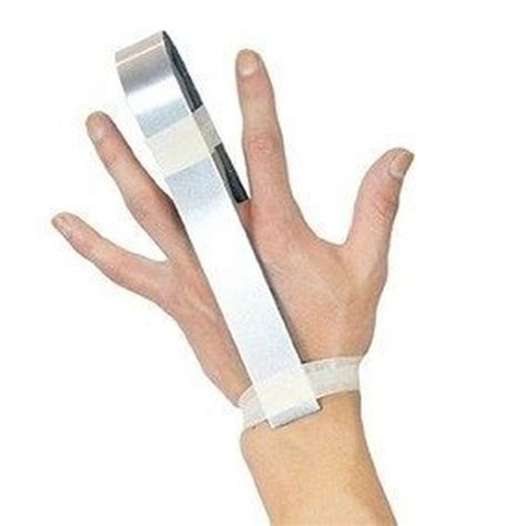 F Rula De Aluminio Para Capsulitis O Para Inmovilizar Dedos Mano O