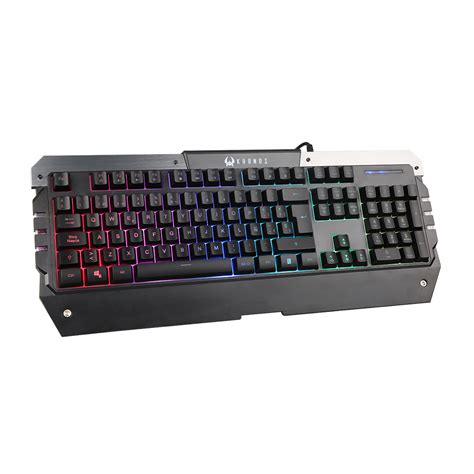 Teclado gamer mecánico Kronos Dual Blade conexión USB e inalámbrica