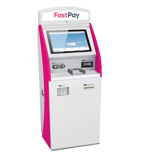 19 Inch Self Service Touch Screen Payment Kiosk With Metal Pin Pad