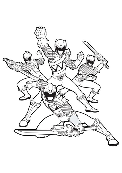 Dibujo De Power Ranger Para Colorear Dibujos Para Colorear Imprimir