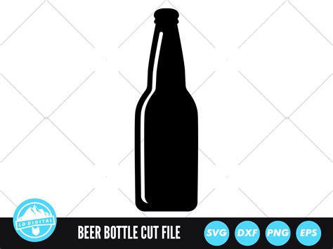 Beer Bottle Svg Soda Bottle Cut File Graphic By Lddigital Creative