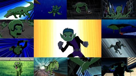 Beast Boy All Powers And Abilities From Dc Animation Youtube