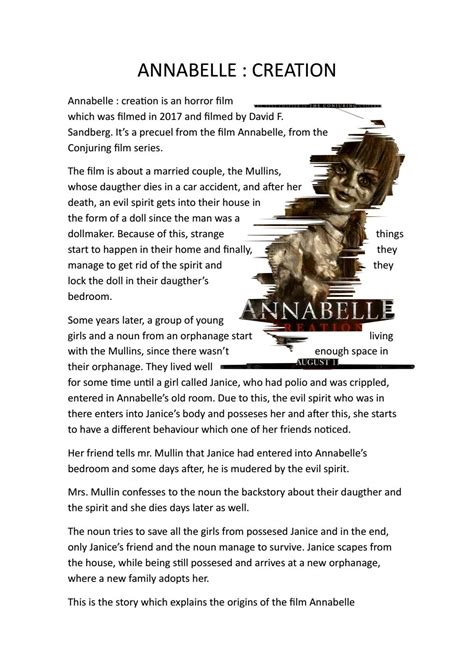 Annabelle : creation review by teresalan - Issuu