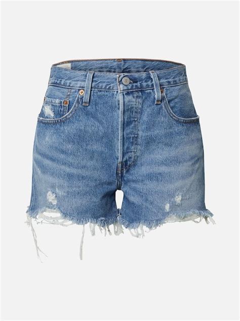 Levi S Jeans High Rise In Blauw Denim About You Levi Korte