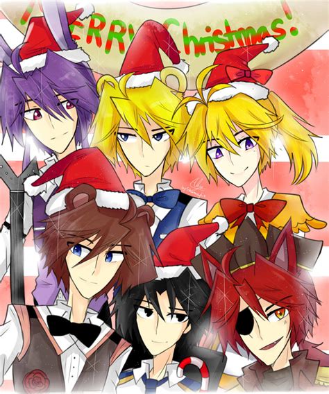 FNAF Christmas by ShweezyLiz on DeviantArt