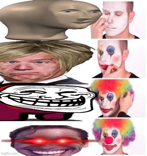 Clown Makeup Reactions Imgflip