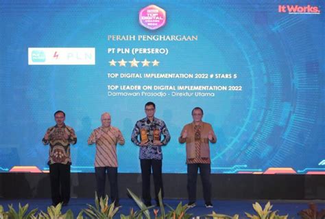 Raih Penghargaan Top Digital 2022 Layanan Digital Pln Terbukti Mudahkan Masyarakat Akses