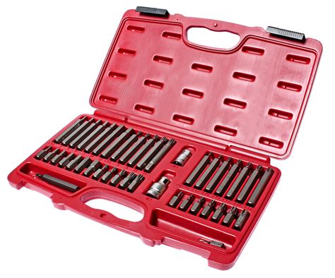 Купить Набор бит 1/2" 3/8" HEX, TORX, SPLINE 6-ти гранных 2 держателя ...
