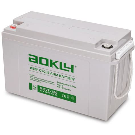 Batería Aokly Agm Vrla Battery AGM 6EVF120 175Ah 12V 370x170x200mm