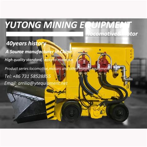 Wheel Type Pneumatic Rocker Shovel Underground Mining Rock Loader