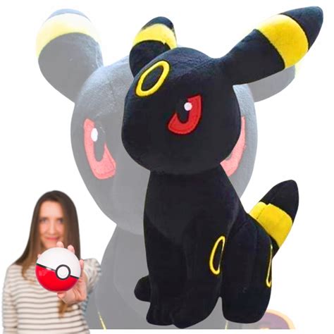 Maskotka Pokemon Go Pluszak Zabawka Figurka Ewolucja Eevee Umbreon 30