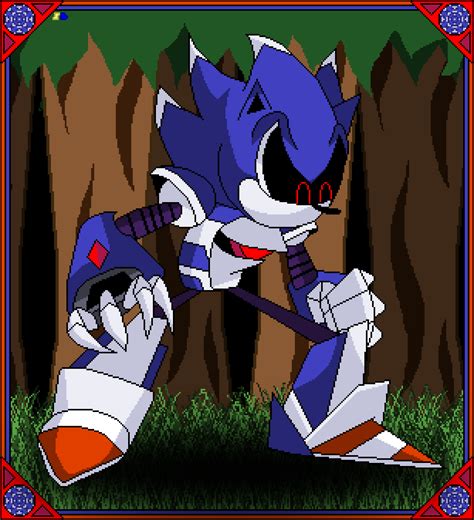 Pixilart Mecha Sonic Fnf By Spongedrew