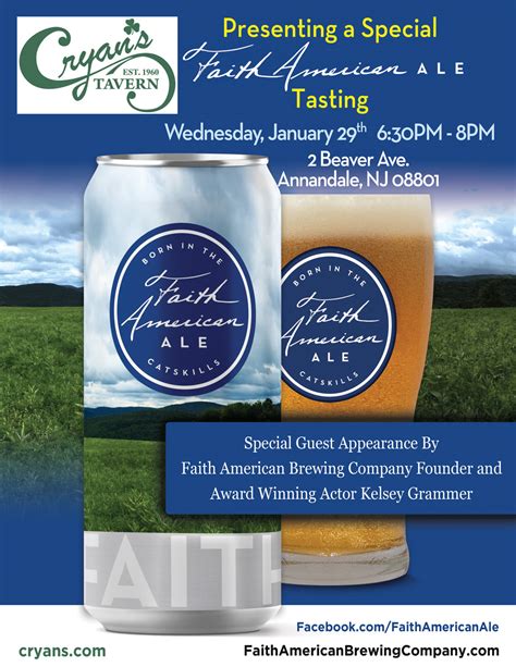 Events Faith American Brewing Company Llc Faith American Ale