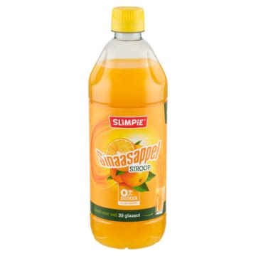 Slimpie Sinaasappel Siroop 650ml Bestellen Frisdrank En Sappen