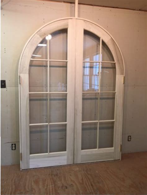 Wood Custom Arched Top Doors Jim Illingworth Millwork Llc