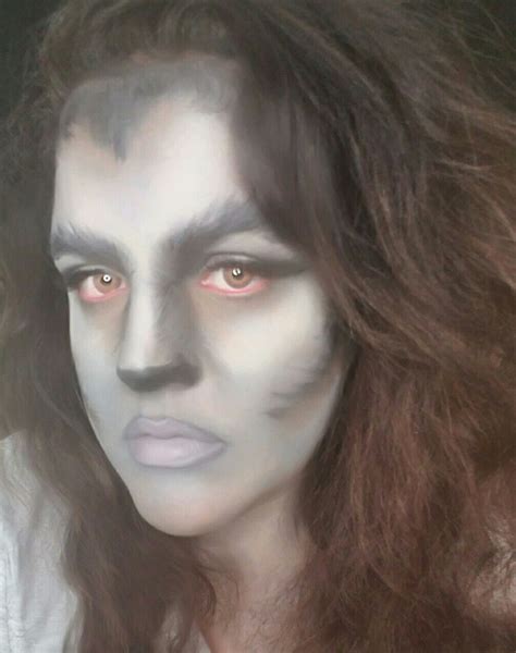 Halloween Makeup Werewolf Tutorial Look Beauty Face Paint She