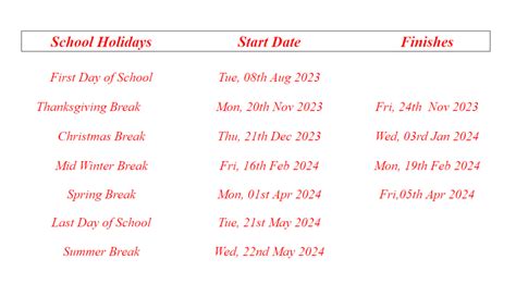 Muscogee County School District Calendar 2023 2024 With Pdf