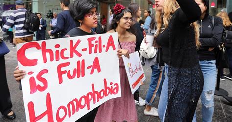 Chick Fil A Says It Will End Donations To Anti Lgbtq Organizations Huffpost Voices