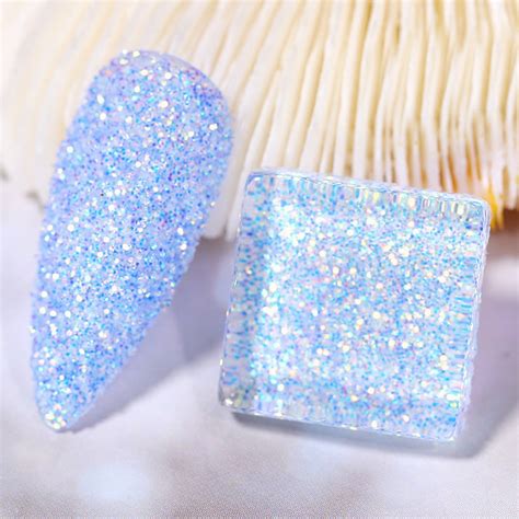 Besaacan Nail Powder On Sale Nail Glitter 12 Colors Ultra Fine