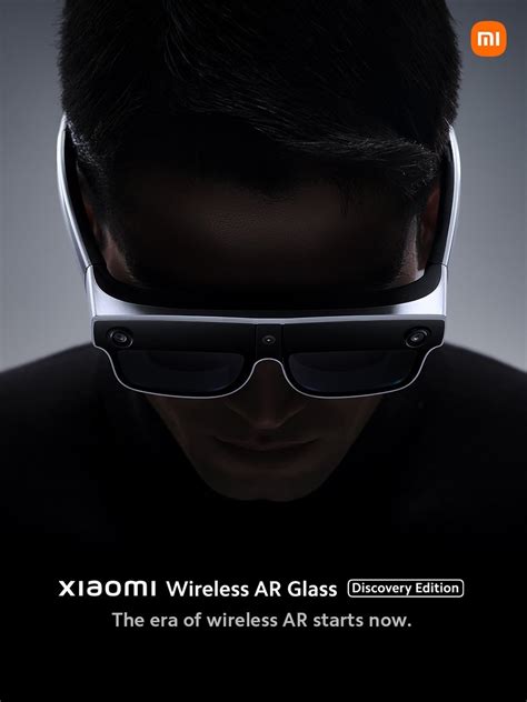 Xiaomi Unveils Wireless Ar Glass Discovery Edition A Pair Of Smart Glasses With Gesture Control