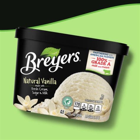 Breyers Natural Vanilla Ice Cream Tub 48 Oz Pick ‘n Save