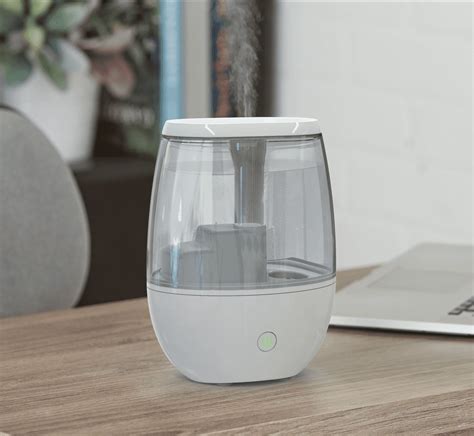 Mainstays Ultrasonic Cool Mist Humidifier With Aroma HU00 19013W White