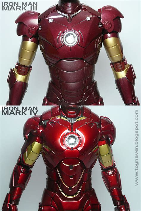 Toyhaven Comparing Hot Toys Iron Man Mark Iii With Mark Iv How They