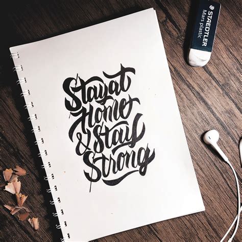 Staedtler Hand Lettering Arabic Calligraphy Random Handwriting