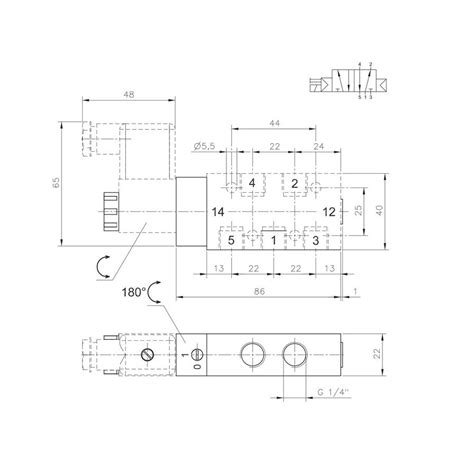 Electrovalvula Inox Monoestable Aignep Retorno Neumatico