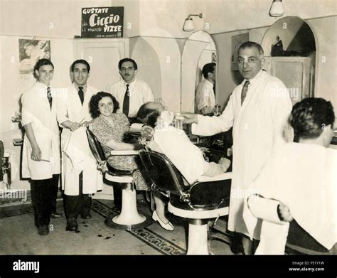 Barber Shop 1950s Hi Res Stock Photography And Images Alamy