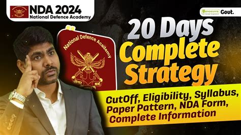 Upsc Nda Complete Days Preparation Strategy Cut Offs Nda