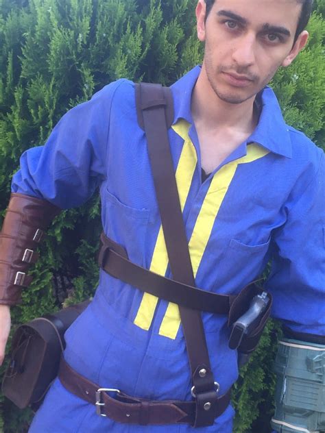 How To Make A Fallout 4 Costume Leather Belt Set Wo Shoulder Guards