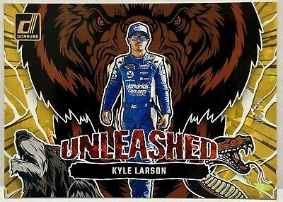 2024 Donruss Racing Kyle Larson Unleashed Gold Ice 10 EBay