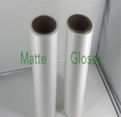 Plain White Thermal Matt Lamination Film Thickness 4mm At Best Price