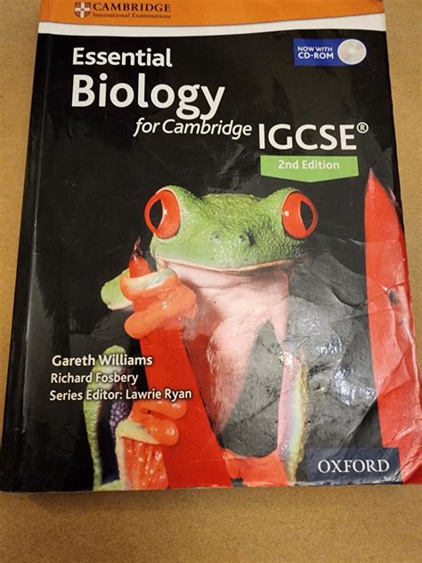 IGCSE Essential Biology For Cambridge By Gareth Williams Richard