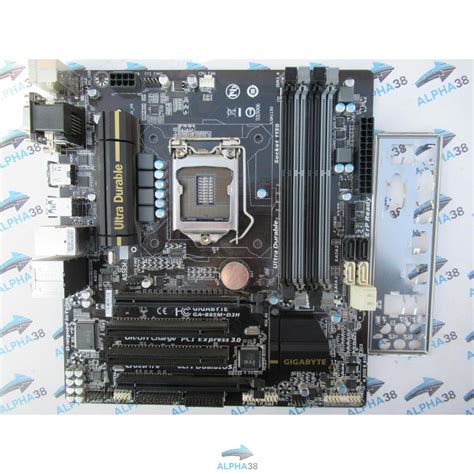 Gigabyte Ga B M D H Intel B Sockel Ddr Ram Micro Atx