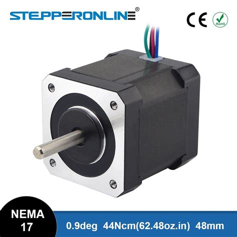 Deg Dual Shaft Nema Stepper Motor Bipolar Mm Ncm Oz In