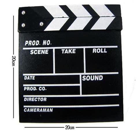 Kingfansion New Director Video Scene Clapperboard Tv Movie Clapper