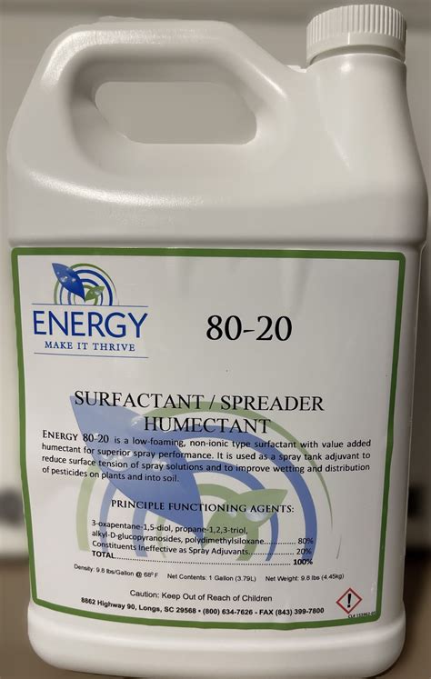 Focuspointsap Sir Factant Or Surfactant 8020 4x1gal