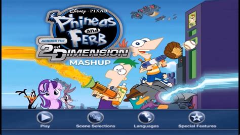 Opening To Phineas And Ferb Mashup Across The Nd Dimension Dvd