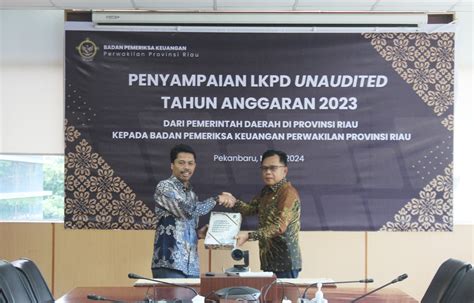 Galeri Plt Bupati Kepulauan Meranti Asmar Serahkan Lkpd Tahun 2023 Ke