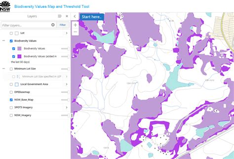 Biodiversity Values Map And Biodiversity Certification Nsw Environment And Heritage