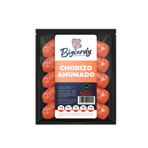 Chorizo Ahumado Bigcerdy Embutidos