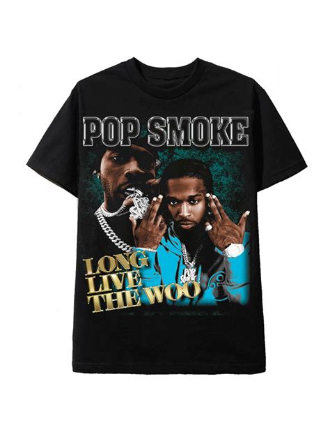 Pop Smoke Long Live The Woo Vintage Shirt Pop Smoke Shirt Etsy