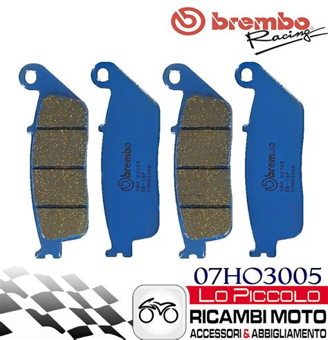 Honda 1100 VT C2 Y 2006 2007 2008 BREMBO Blau Kohlenstoff Bremsbeläge