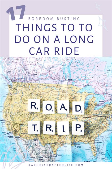 17 Boredom Busting Things To Do On A Long Car Ride Rachels Crafted Life