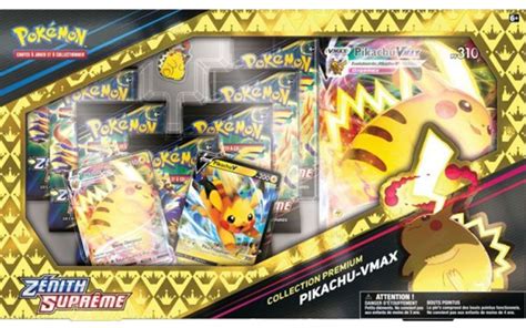 Coffret Z Nith Supr Me Collection Sp Ciale Pikachu Vmax Cards Hunter